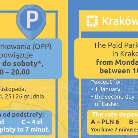 Apartment Large 2 Bedrooms And Living Room, Kazimierz District Krakow