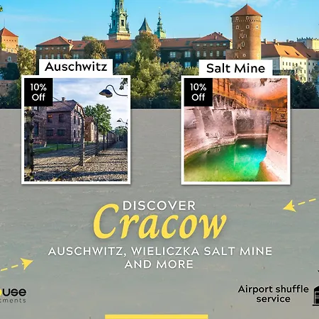 Large 2 Bedrooms And Living Room, Kazimierz District Apartamento Cracóvia